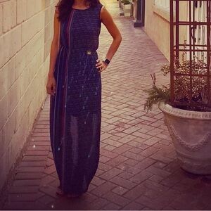 Anita Dongre Midnight Blue Maxi Dress